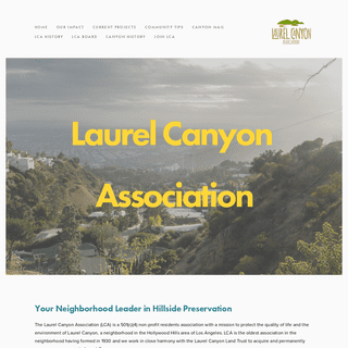 A complete backup of https://laurelcanyon.org