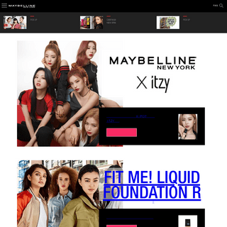 A complete backup of https://maybelline.co.jp