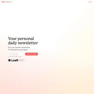 Mailbrew - Your personal email digest