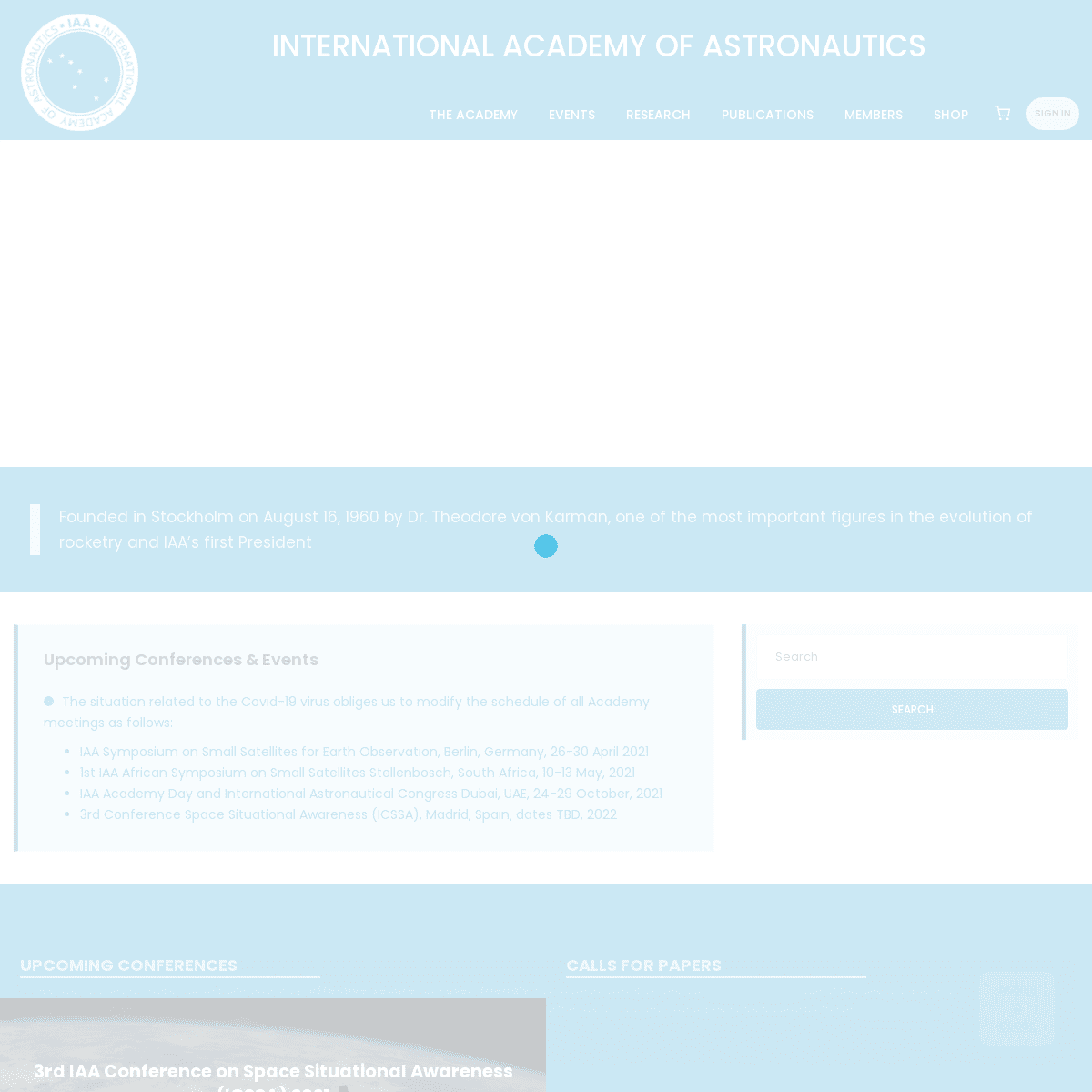 IAA â€“ The International Academy of Astronautics
