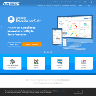 SoftExpert Software - Business Compliance, Innovation and Digital Transformation