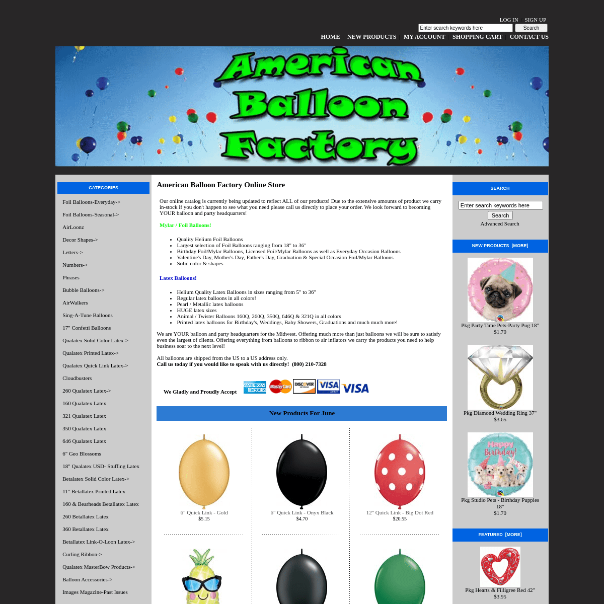 A complete backup of https://americanballoonfactory.com