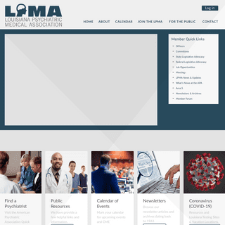 Home - LPMA - Louisiana Psychiatric Medical Association