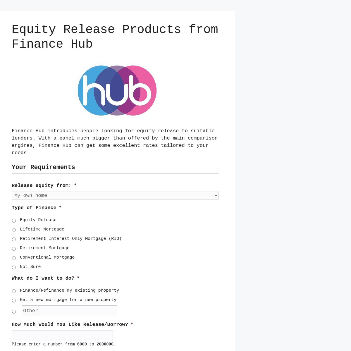 A complete backup of https://finance-hub.co.uk