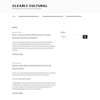 A complete backup of https://clearlycultural.com
