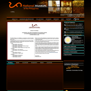 Official Website of the National Museum of the Philippines