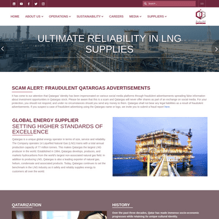 A complete backup of https://qatargas.com