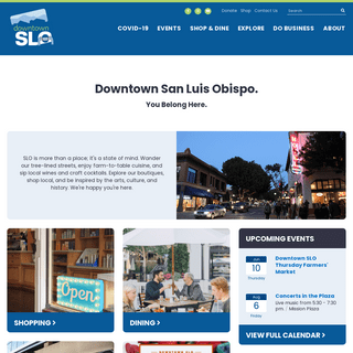 A complete backup of https://downtownslo.com