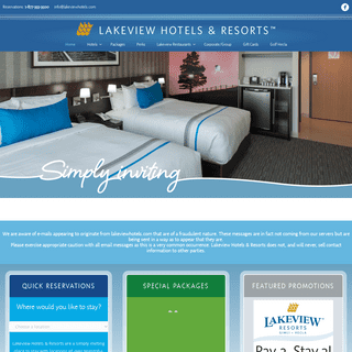 A complete backup of https://lakeviewhotels.com
