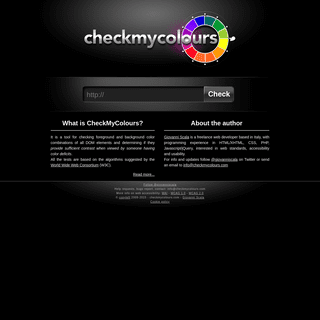 A complete backup of https://checkmycolours.com