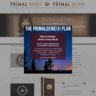 Primal Body Primal Mind - Nora Gedgaudas