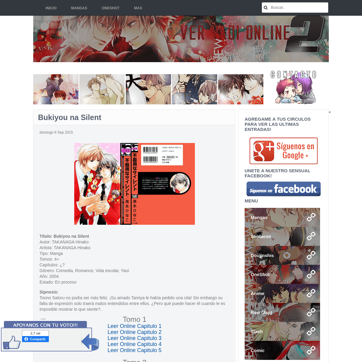 A complete backup of http://veryaoionline.net/2015/09/bukiyou-na-silent.html