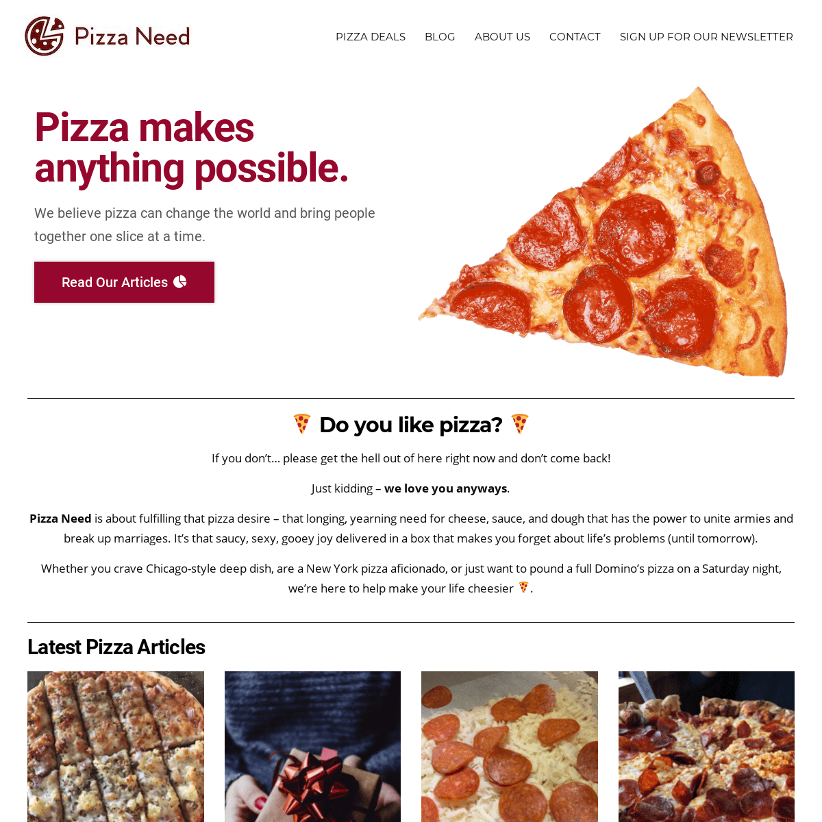 A complete backup of https://pizzaneed.com
