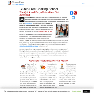 Gluten Free Cooking School
