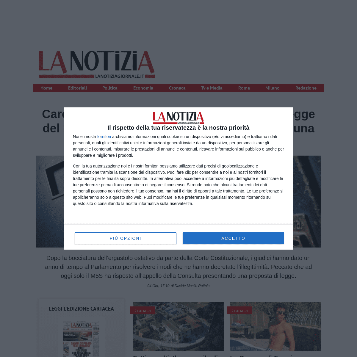 A complete backup of https://lanotiziagiornale.it
