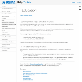 A complete backup of https://help.unhcr.org/tunisia/services-in-tunisia/education/