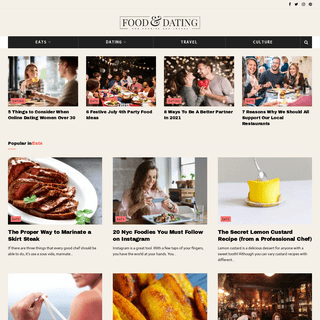 Food & Dating Magazine - Dating, Eating out, Top restaurants