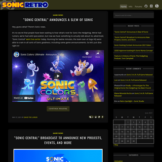A complete backup of https://sonicretro.org