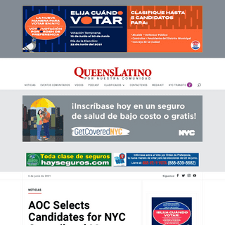 Queens Latino - Noticias de Queens, Nueva York, la naciÃ³n y el mundo