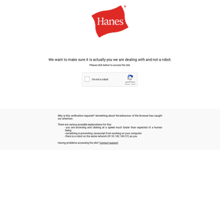 A complete backup of https://hanes.com