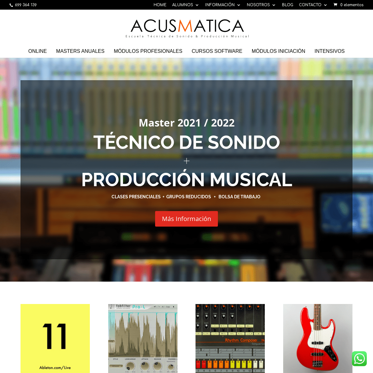 ACUSMATICA - Escuela de Sonido y ProducciÃ³n Musical