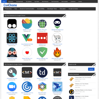 Crx4Chrome - Download CRX for Chrome Apps & Extensions
