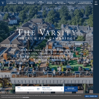 A complete backup of https://thevarsityhotel.co.uk
