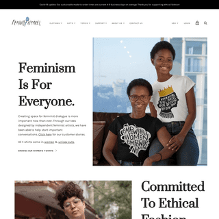 A complete backup of https://feministapparel.com
