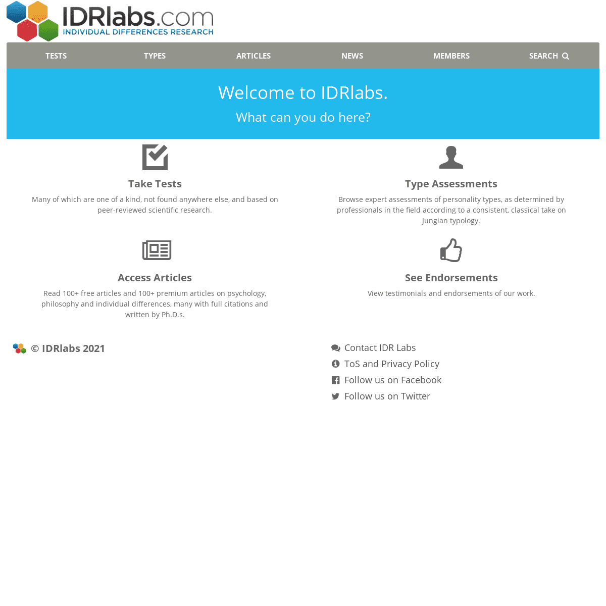 A complete backup of https://idrlabs.com