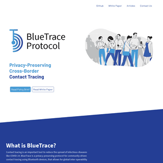 A complete backup of https://bluetrace.io