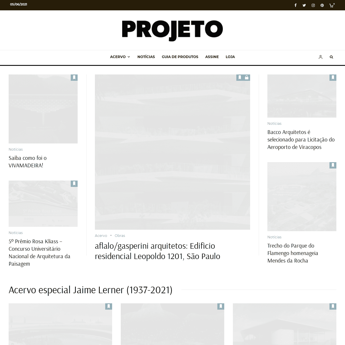 A complete backup of https://revistaprojeto.com.br