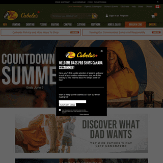 A complete backup of https://cabelas.ca