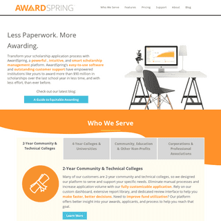 AwardSpring - Scholarship Management Software