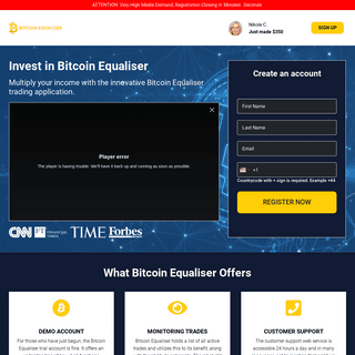 Bitcoin Equaliser App Official Website ðŸ¥‡ 2021 Update