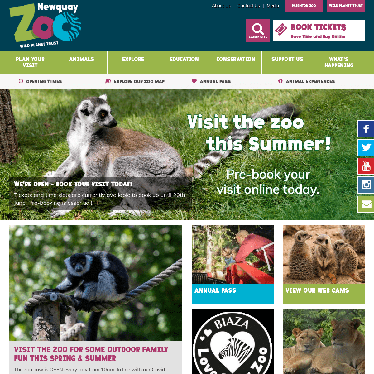 A complete backup of https://newquayzoo.org.uk