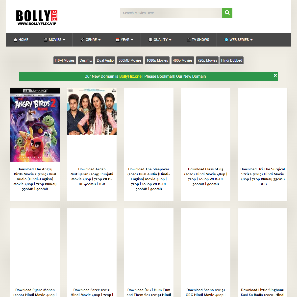 A complete backup of https://bollyflix.one/page/71/