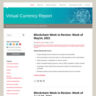 A complete backup of https://virtualcurrencyreport.com