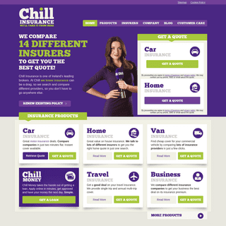 Compare Car & Home Insurance - Chill Insurance Ireland - Chill Insurance Ireland