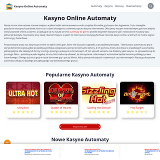 A complete backup of https://kasynoonlineautomaty.pl
