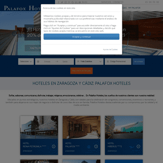 A complete backup of https://palafoxhoteles.com