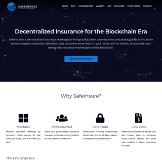 A complete backup of https://safeinsure.io