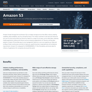 A complete backup of https://s3.amazonaws.com