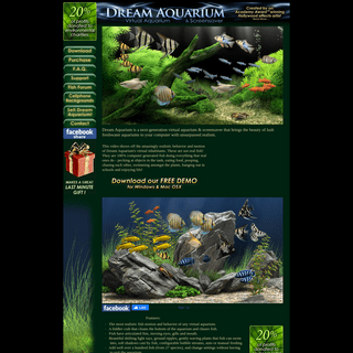 Dream Aquarium - The World`s Most Amazing Virtual Aquarium for your PC or Mac!