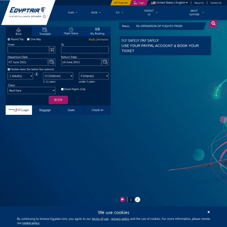 A complete backup of https://egyptair.com