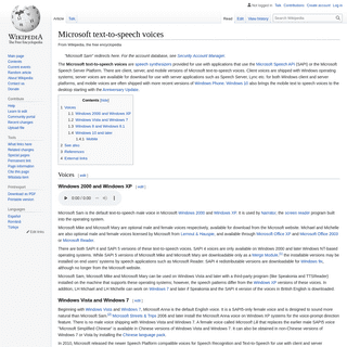 A complete backup of https://en.wikipedia.org/wiki/Microsoft_text-to-speech_voices