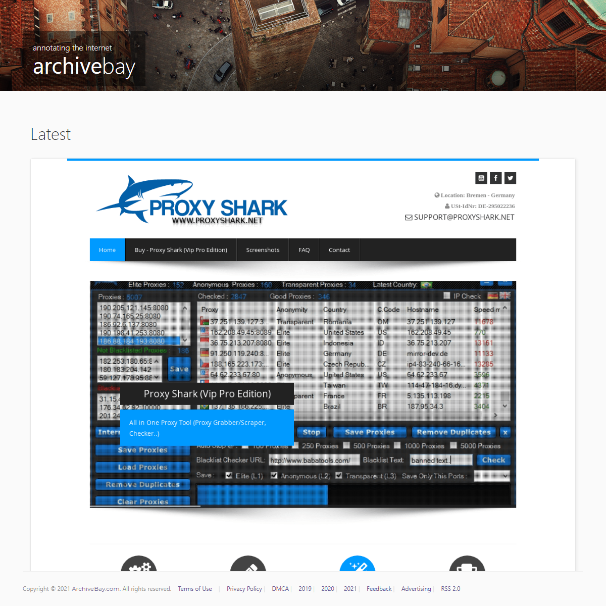 ProxyShark - All in One Proxy Software