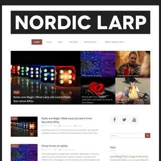 A complete backup of https://nordiclarp.org