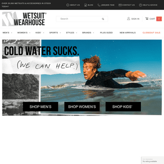 A complete backup of https://wetsuitwearhouse.com