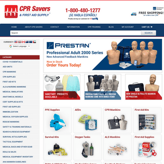 CPR Savers & First Aid Supply