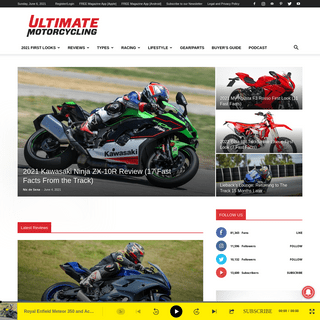 Motorcycle Reviews, News About Motorcycles, Gear, MotoGP Results - Ultimate Motorcycling